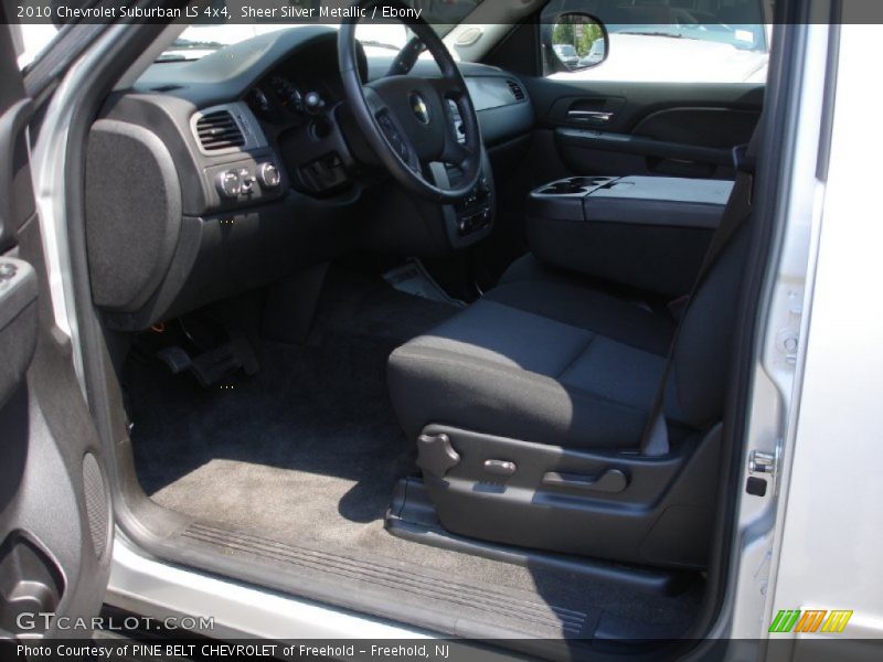 Sheer Silver Metallic / Ebony 2010 Chevrolet Suburban LS 4x4
