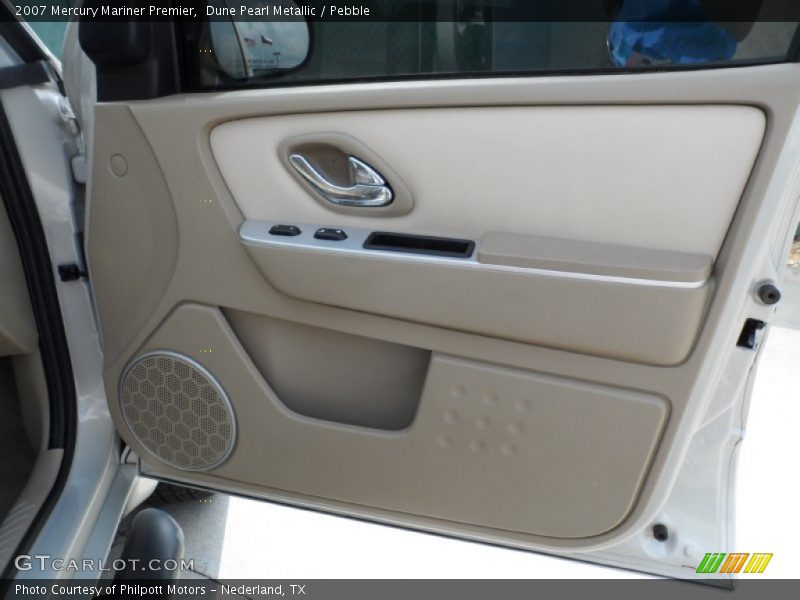 Dune Pearl Metallic / Pebble 2007 Mercury Mariner Premier