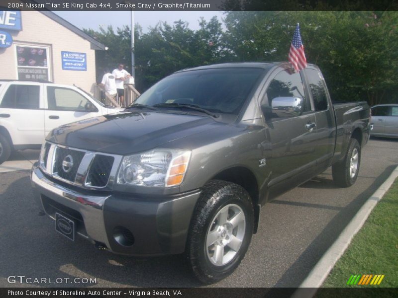 Smoke Gray / Graphite/Titanium 2004 Nissan Titan SE King Cab 4x4