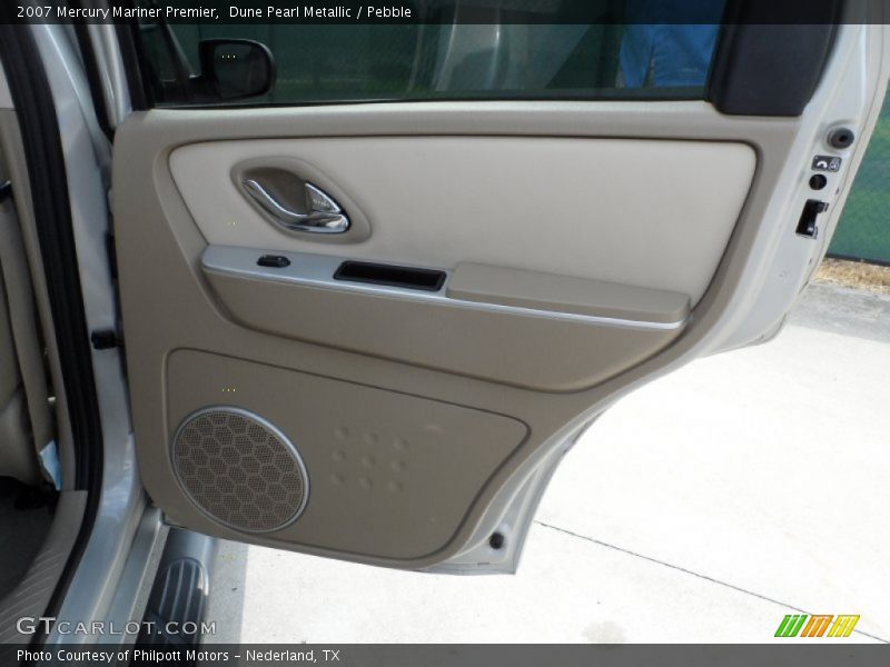 Dune Pearl Metallic / Pebble 2007 Mercury Mariner Premier