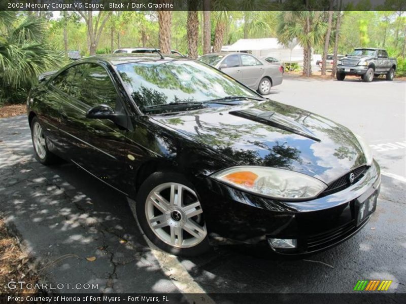 Front 3/4 View of 2002 Cougar V6 Coupe