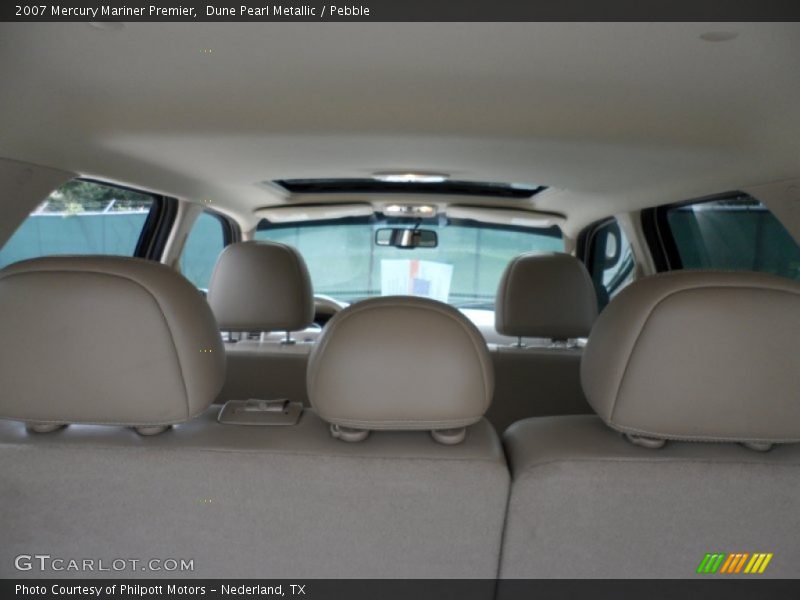 Dune Pearl Metallic / Pebble 2007 Mercury Mariner Premier