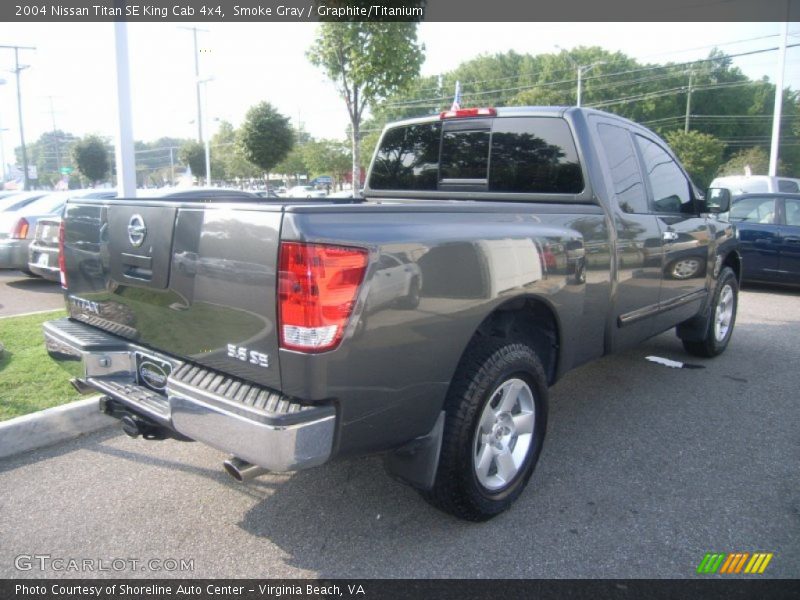 Smoke Gray / Graphite/Titanium 2004 Nissan Titan SE King Cab 4x4