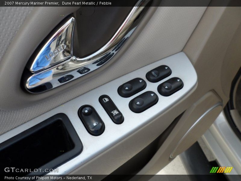 Dune Pearl Metallic / Pebble 2007 Mercury Mariner Premier