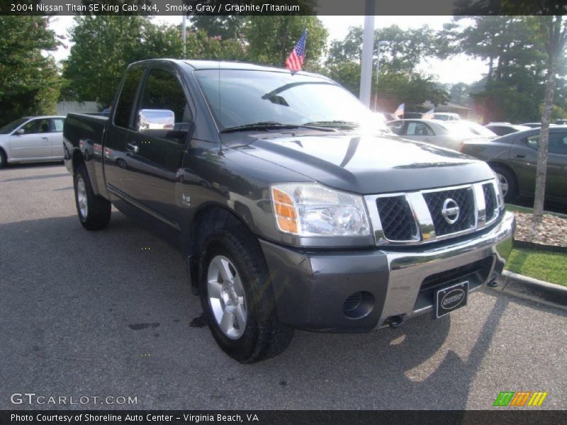 Smoke Gray / Graphite/Titanium 2004 Nissan Titan SE King Cab 4x4