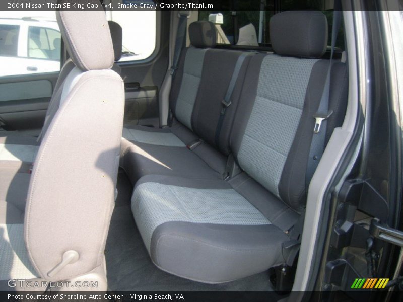Smoke Gray / Graphite/Titanium 2004 Nissan Titan SE King Cab 4x4