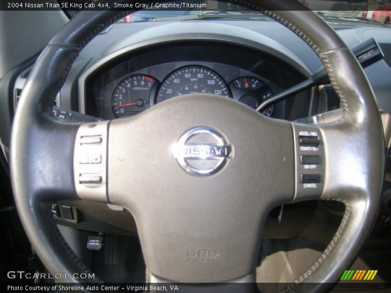 Smoke Gray / Graphite/Titanium 2004 Nissan Titan SE King Cab 4x4