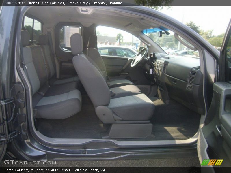 Smoke Gray / Graphite/Titanium 2004 Nissan Titan SE King Cab 4x4