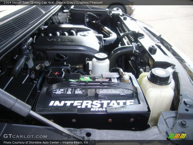 Smoke Gray / Graphite/Titanium 2004 Nissan Titan SE King Cab 4x4