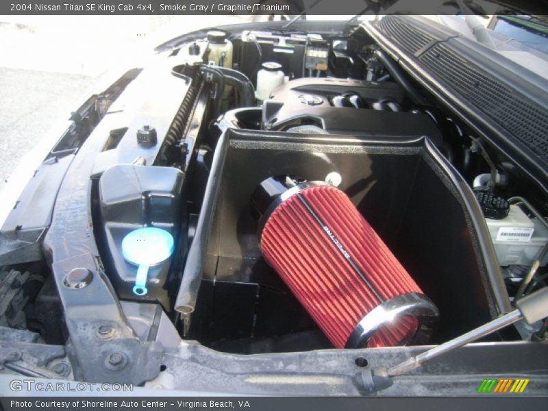 Smoke Gray / Graphite/Titanium 2004 Nissan Titan SE King Cab 4x4