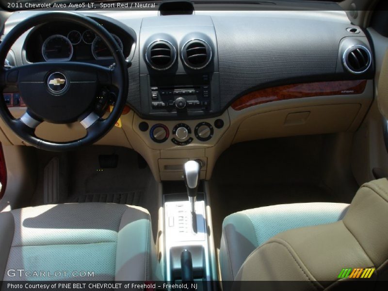 Sport Red / Neutral 2011 Chevrolet Aveo Aveo5 LT