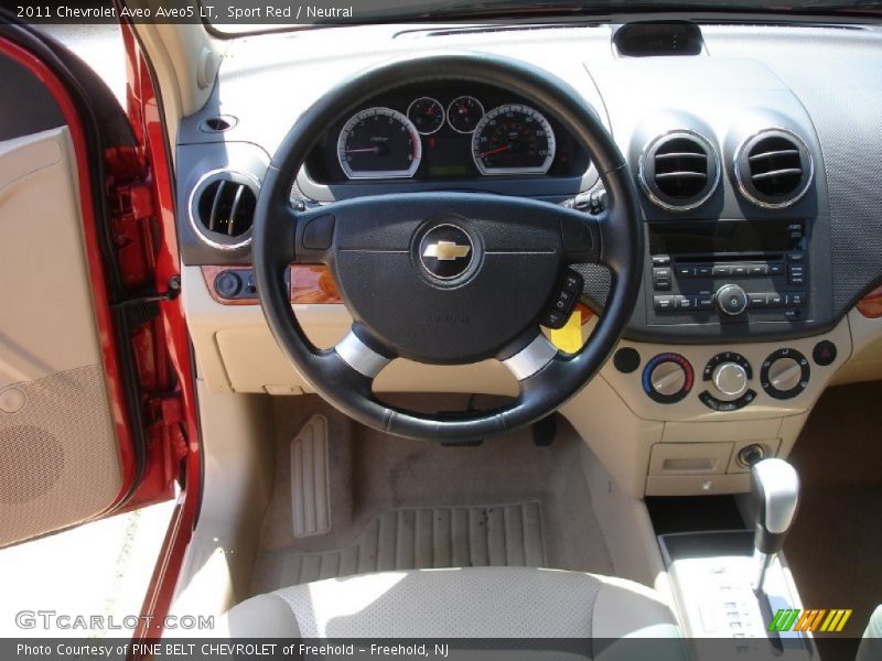 Dashboard of 2011 Aveo Aveo5 LT