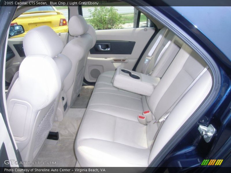 Blue Chip / Light Gray/Ebony 2005 Cadillac CTS Sedan