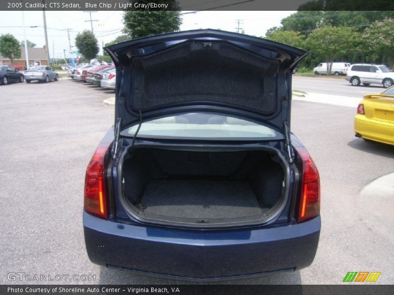 Blue Chip / Light Gray/Ebony 2005 Cadillac CTS Sedan