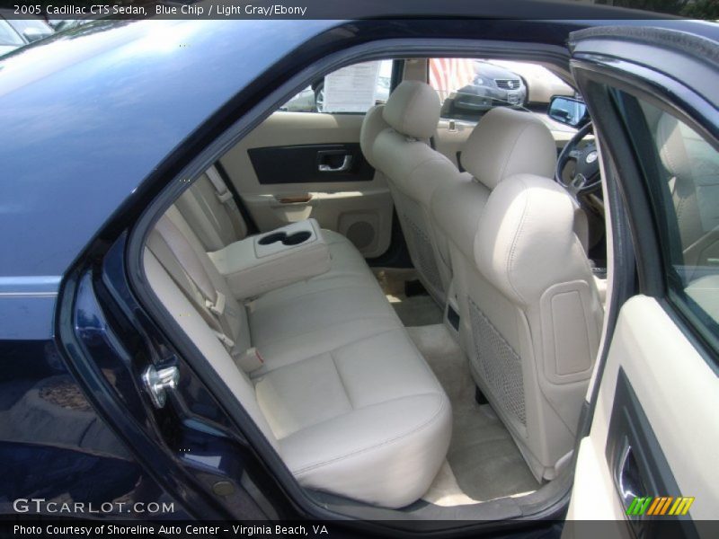 Blue Chip / Light Gray/Ebony 2005 Cadillac CTS Sedan