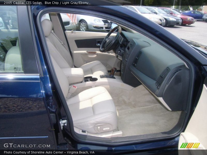 Blue Chip / Light Gray/Ebony 2005 Cadillac CTS Sedan