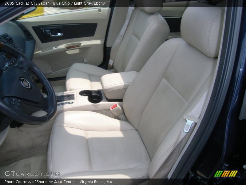 Blue Chip / Light Gray/Ebony 2005 Cadillac CTS Sedan