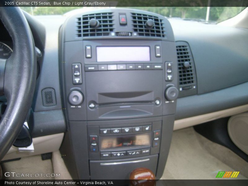 Blue Chip / Light Gray/Ebony 2005 Cadillac CTS Sedan