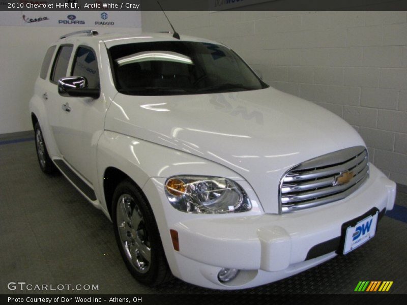 Arctic White / Gray 2010 Chevrolet HHR LT