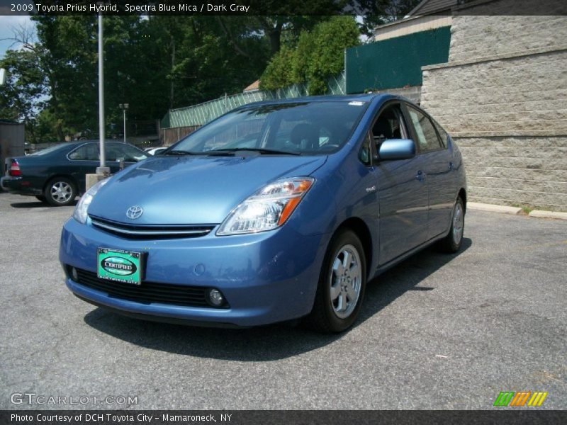 Spectra Blue Mica / Dark Gray 2009 Toyota Prius Hybrid