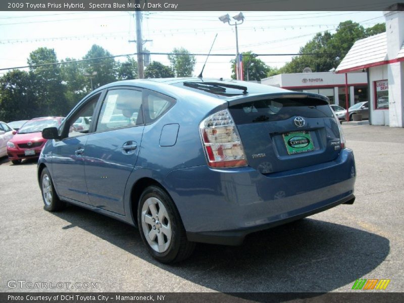 Spectra Blue Mica / Dark Gray 2009 Toyota Prius Hybrid