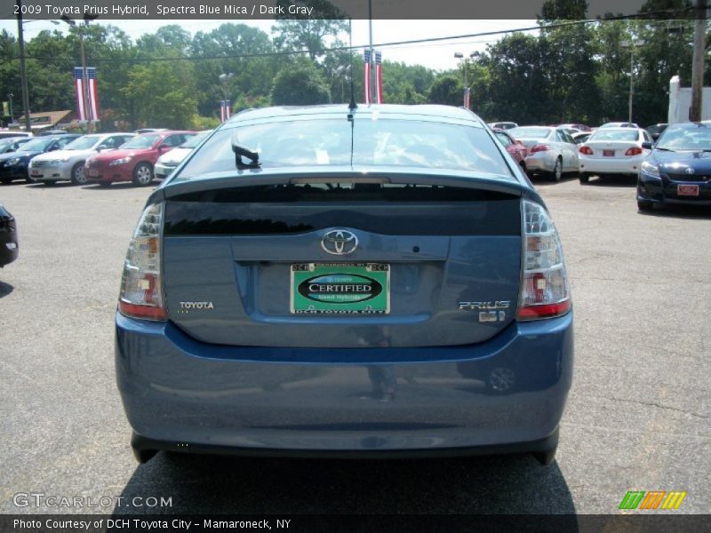 Spectra Blue Mica / Dark Gray 2009 Toyota Prius Hybrid