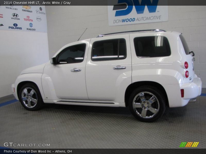 Arctic White / Gray 2010 Chevrolet HHR LT