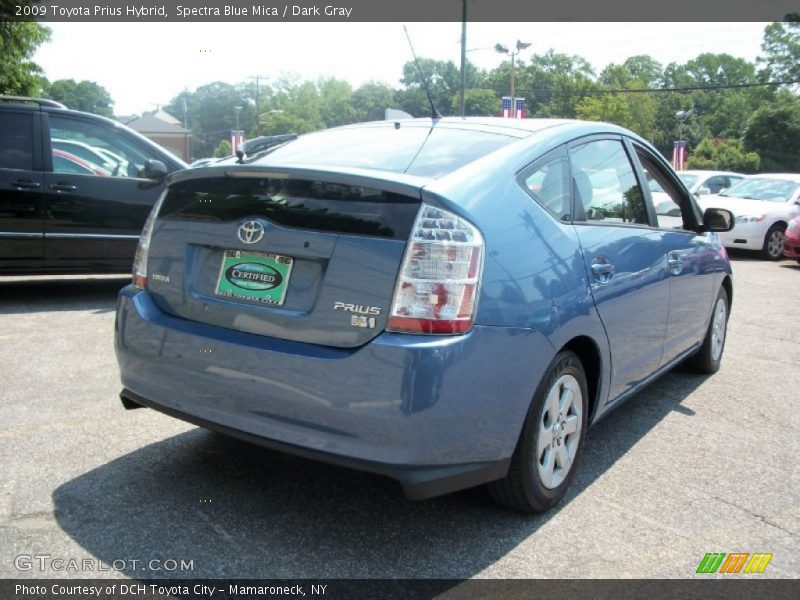 Spectra Blue Mica / Dark Gray 2009 Toyota Prius Hybrid