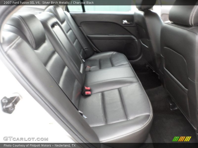 Silver Birch Metallic / Charcoal Black 2007 Ford Fusion SEL V6