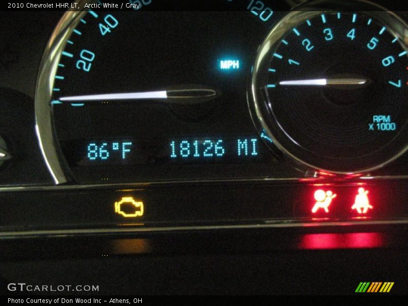 Arctic White / Gray 2010 Chevrolet HHR LT
