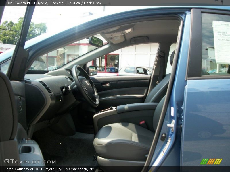 Spectra Blue Mica / Dark Gray 2009 Toyota Prius Hybrid