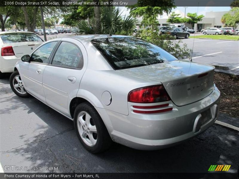 Bright Silver Metallic / Dark Slate Grey 2006 Dodge Stratus SXT Sedan