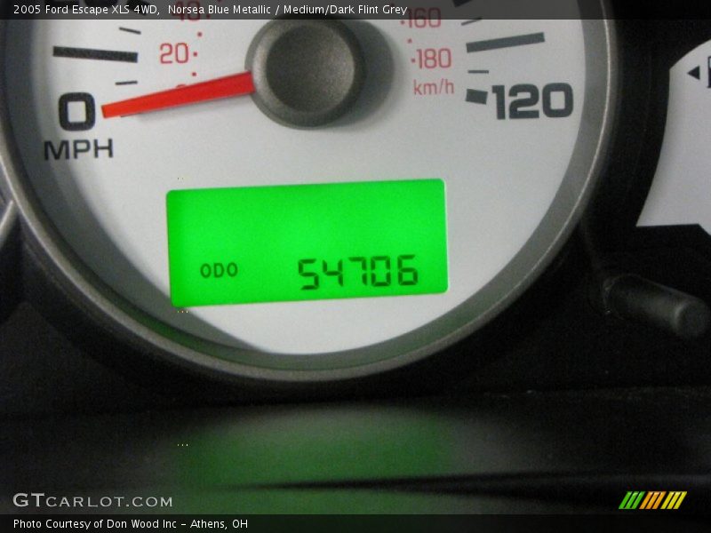 Norsea Blue Metallic / Medium/Dark Flint Grey 2005 Ford Escape XLS 4WD