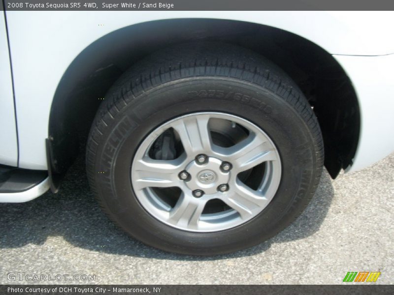 Super White / Sand Beige 2008 Toyota Sequoia SR5 4WD