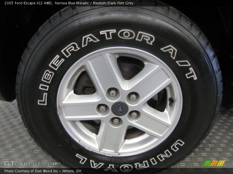 Norsea Blue Metallic / Medium/Dark Flint Grey 2005 Ford Escape XLS 4WD