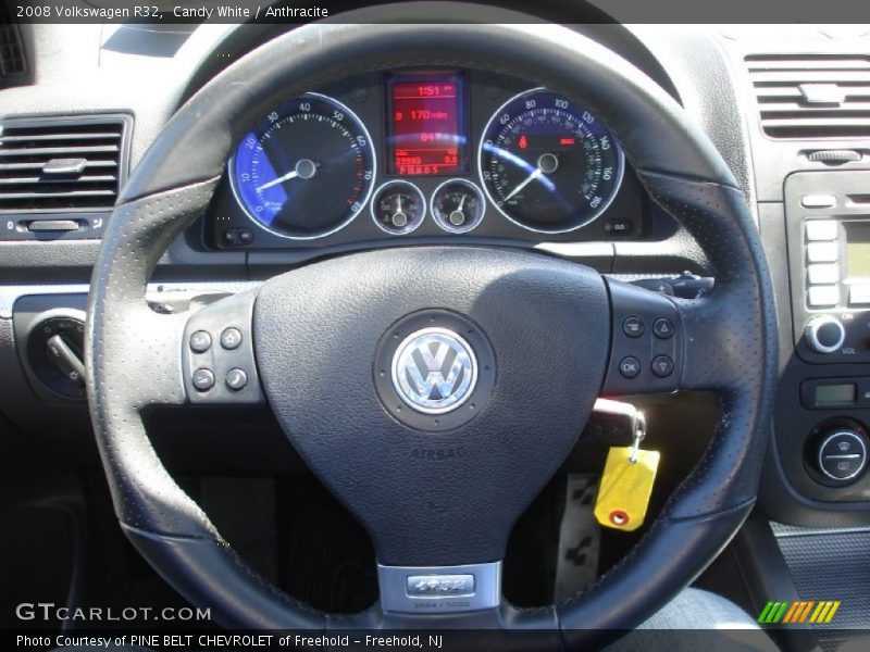 Candy White / Anthracite 2008 Volkswagen R32