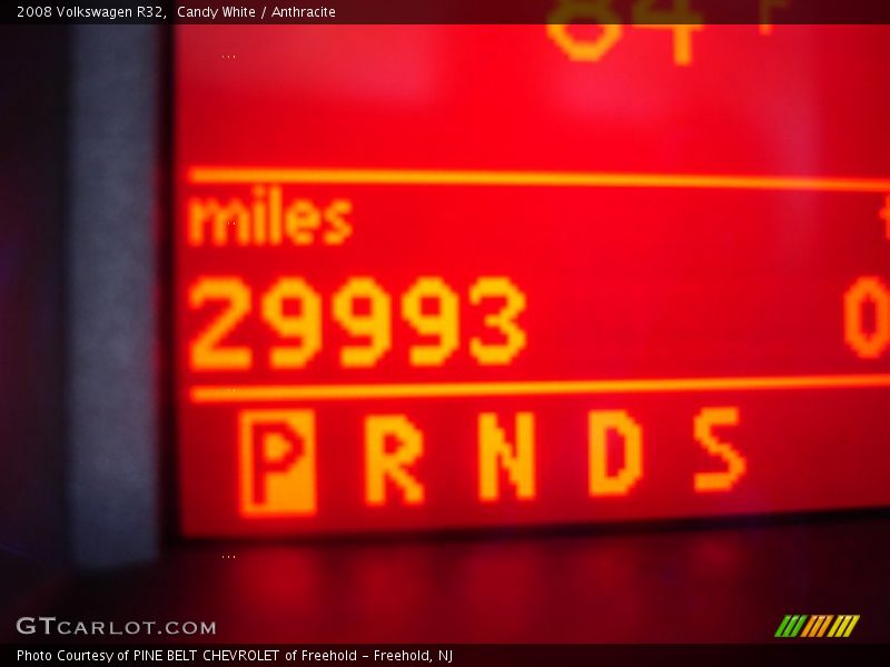Candy White / Anthracite 2008 Volkswagen R32