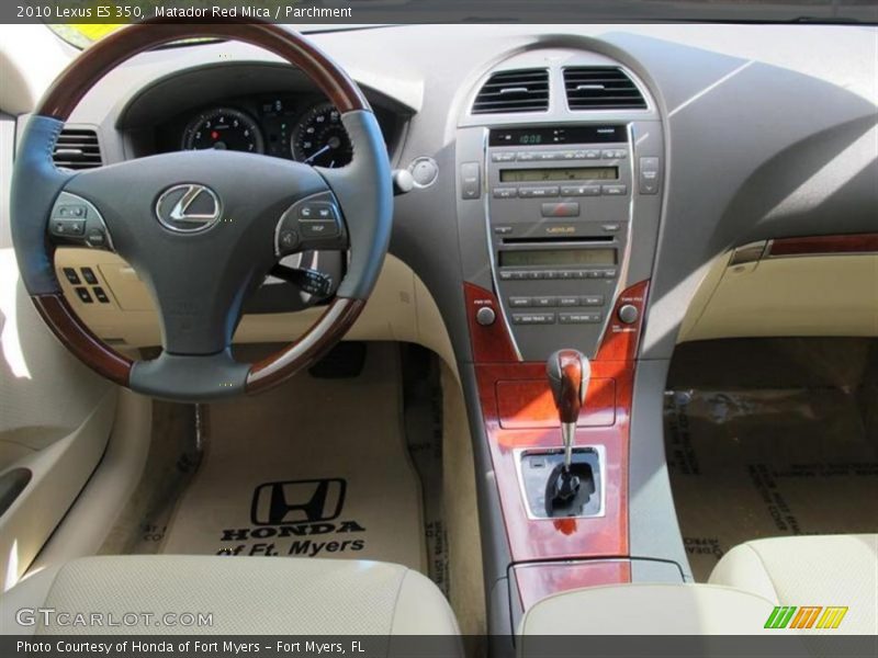 Matador Red Mica / Parchment 2010 Lexus ES 350