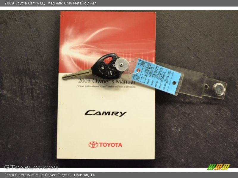 Magnetic Gray Metallic / Ash 2009 Toyota Camry LE