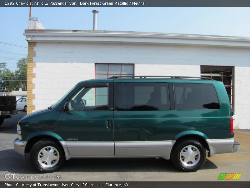  1999 Astro LS Passenger Van Dark Forest Green Metallic