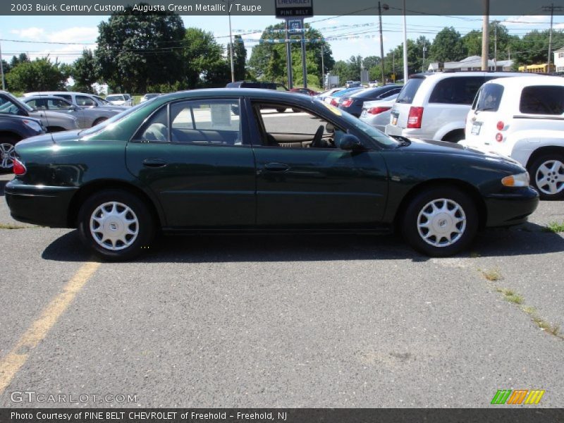 Augusta Green Metallic / Taupe 2003 Buick Century Custom