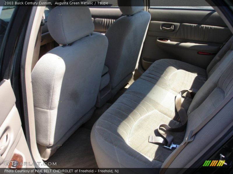 Augusta Green Metallic / Taupe 2003 Buick Century Custom