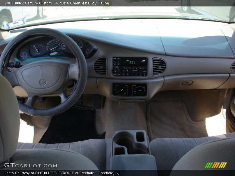 Augusta Green Metallic / Taupe 2003 Buick Century Custom