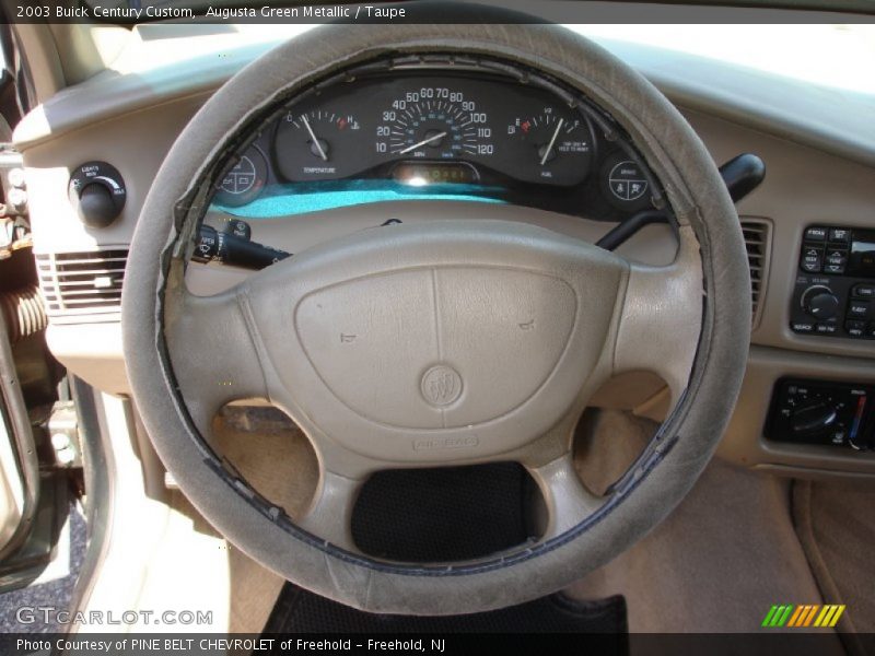 Augusta Green Metallic / Taupe 2003 Buick Century Custom