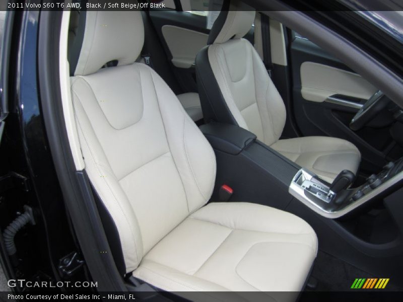 Black / Soft Beige/Off Black 2011 Volvo S60 T6 AWD