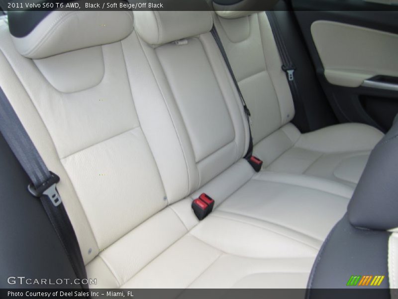 Black / Soft Beige/Off Black 2011 Volvo S60 T6 AWD