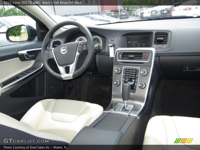 Black / Soft Beige/Off Black 2011 Volvo S60 T6 AWD