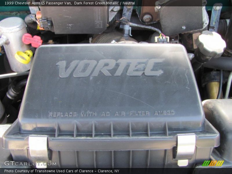  1999 Astro LS Passenger Van Engine - 4.3 Liter OHV 12-Valve V6