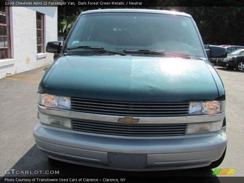 Dark Forest Green Metallic / Neutral 1999 Chevrolet Astro LS Passenger Van