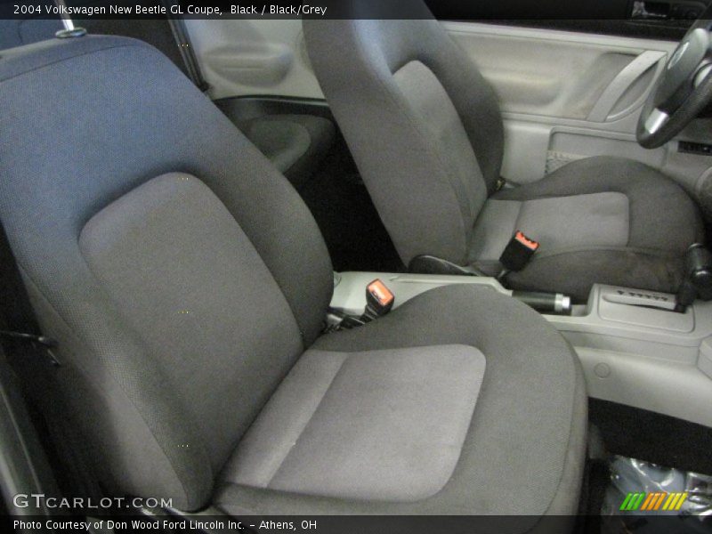 Black / Black/Grey 2004 Volkswagen New Beetle GL Coupe